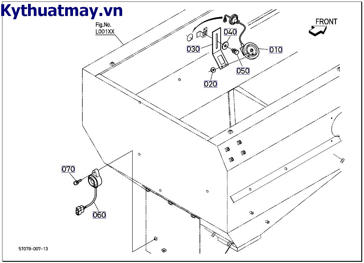 Công tắc bộ cảm ứng ( phểu nạp liệu)